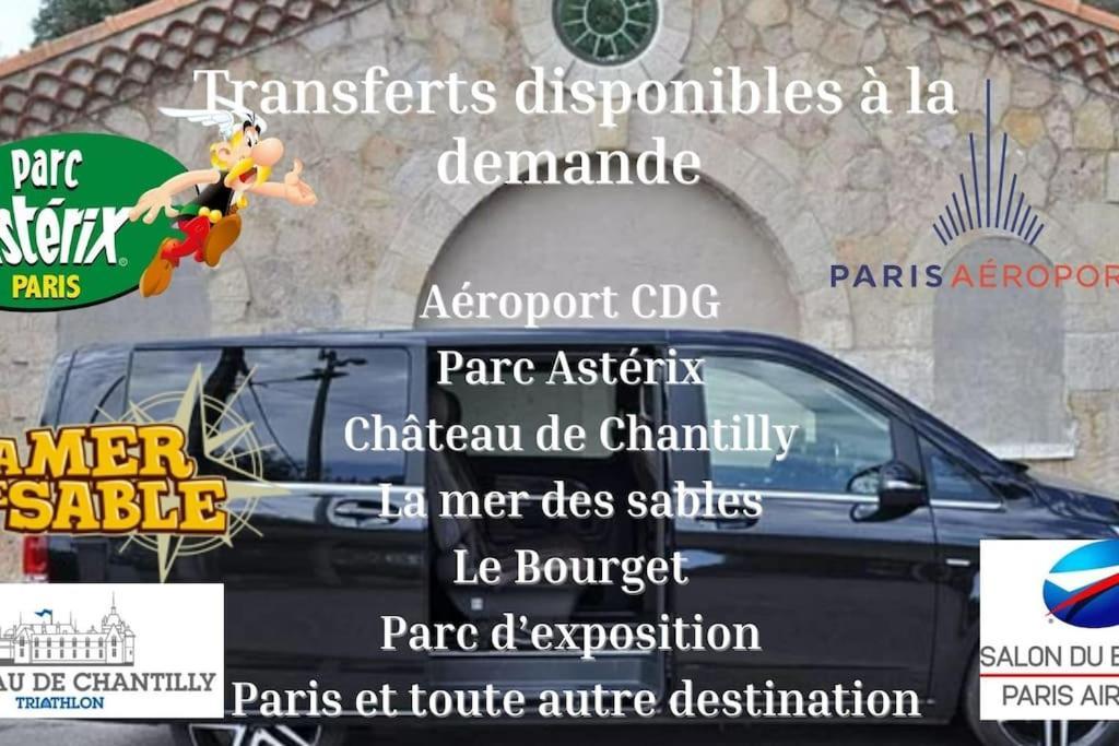 Louvres Cosy Home Proche De Roissy Cdg Paris, Parc Asterix I Aeroville I Parc Des Expo I Villepinte מראה חיצוני תמונה