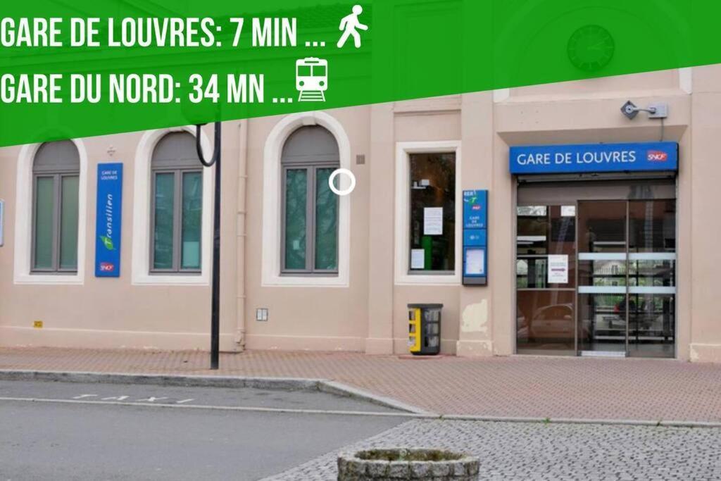 Louvres Cosy Home Proche De Roissy Cdg Paris, Parc Asterix I Aeroville I Parc Des Expo I Villepinte מראה חיצוני תמונה